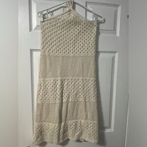 Crochet style dress